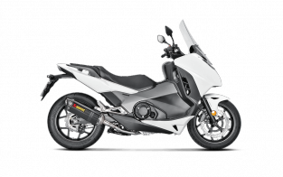 Akrapovic Slip-on Line Carbon Einddemper met Euro4 Keuring Honda Integra 700 2012-2020